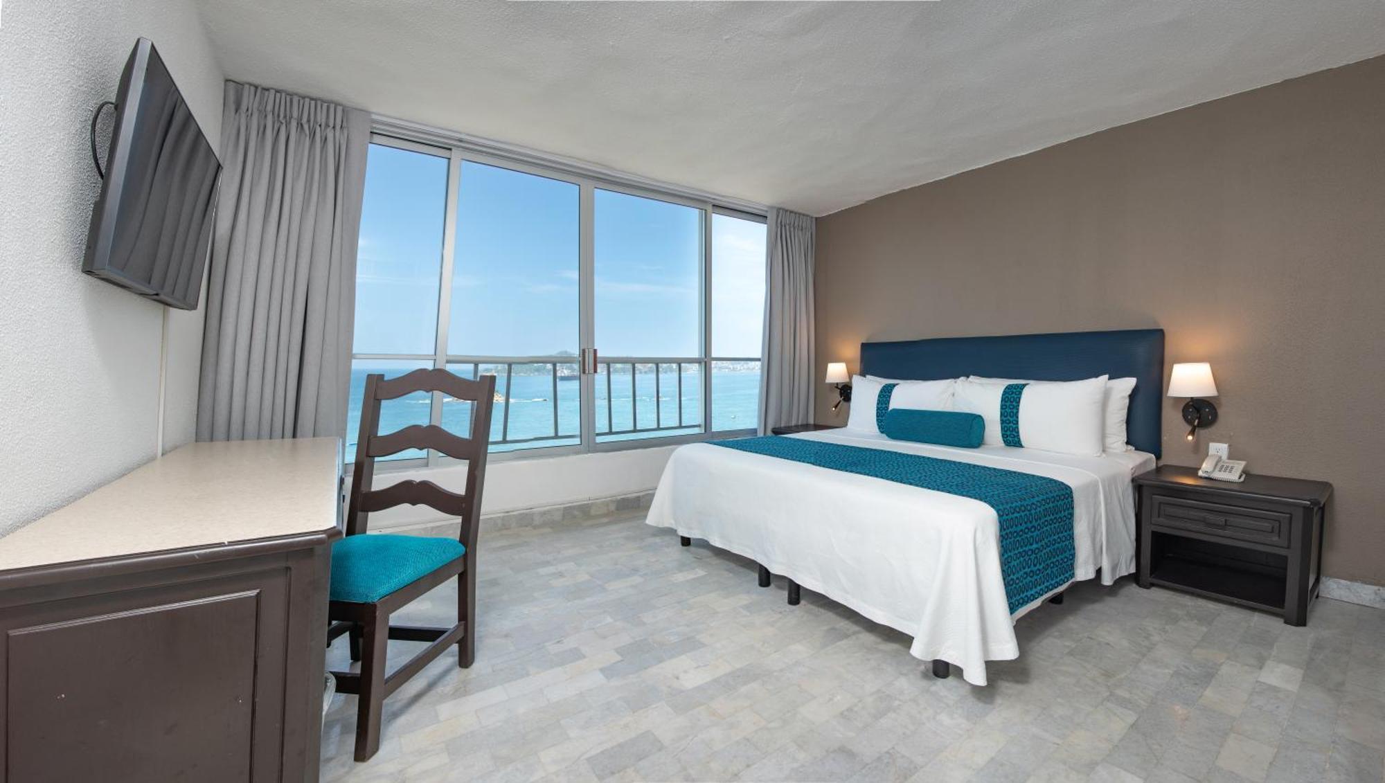 Ritz Acapulco All Inclusive Eksteriør billede A bedroom at the hotel
